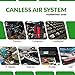 O2 Hurricane Canless Air Duster | Rechargeable Electric Cordless Compressed Air | Electronics & Computer Keyboard Cleaner for Office | Reusable Canned Air Blower | Up to 200 MPH
