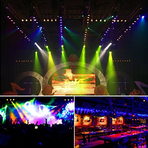 Stage Lights, YeeSite 36LED Par Lights by Remote and DMX Control for Church Wedding Stage Lighting Birthday Party