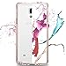 Note 4 Case, LK [Air Hybrid] Ultra Slim Shockproof [Crystal Clear] Back Protective Case + TPU Bumper Cover for Samsung Galaxy Note 4 (Rose Clear)
