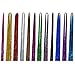 SWACC 48” Hair Tinsel 7200 Strands 12 Colors 12 Pack in Set -Sparkling & Shiny Hair Tinsel Extensions Colored Party Highlights Glitter Extensions Multi-Colors Hair Streak Bling Hairpieces