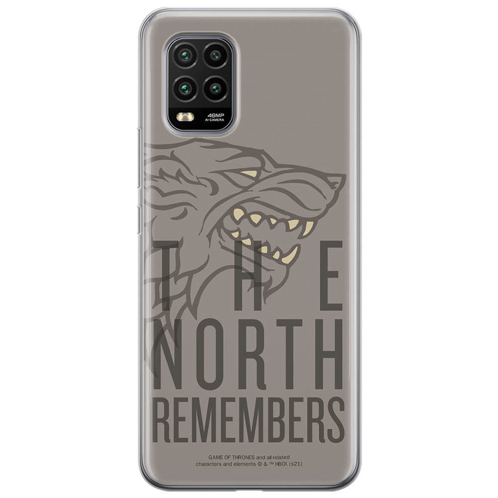 ERT GROUP mobile phone case for Xiaomi MI 10 LITE original and officially Licensed Game of Thrones pattern 013 optimally adapted to the shape of the mobile phone, case made of TPU