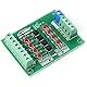 Icstation 12V EL817 1 Channel Optocoupler Isolation Board Positive Phase Amplification High Level Trigger 80KHz