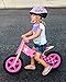 Wild Baby Wooden Balance Running Bike - Upgraded Birch Wood Frame, No Pedal Push Bike - Red Racer Girls and Boys Training Bike For Toddlers & Kids (Red)