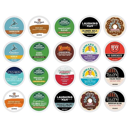 KEURIG COFFEE LOVERS’ COLLECTION SAMPLER PACK, SINGLE-SERVE K-CUP PODS, COMPATIBLE WITH ALL KEURIG 1.0/CLASSIC, 2.0 AND K-CAFÉ COFFEE MAKERS, VARIETY PACK, 40 COUNT