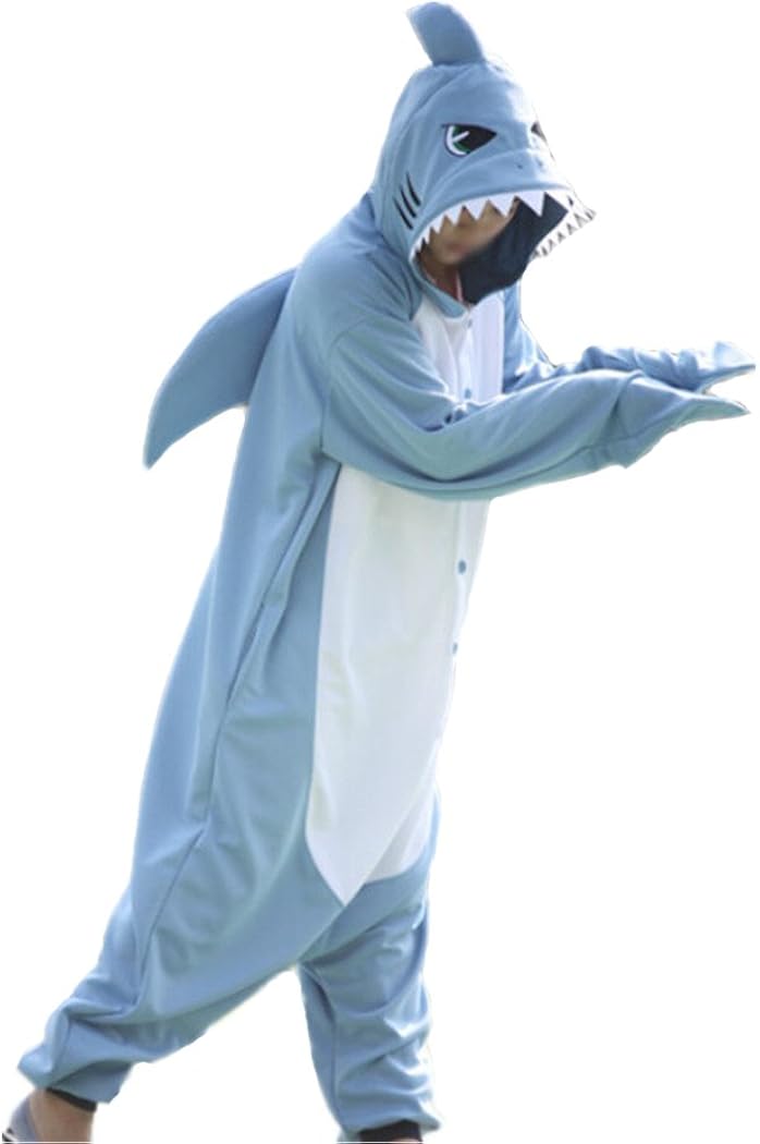 Pigiama Intero Unisex A Tuta Animale In Flanella - Morbido E Caldo, Per Cosplay, Halloween, Festa In Maschera, Divertimento (Taglie S-XL)