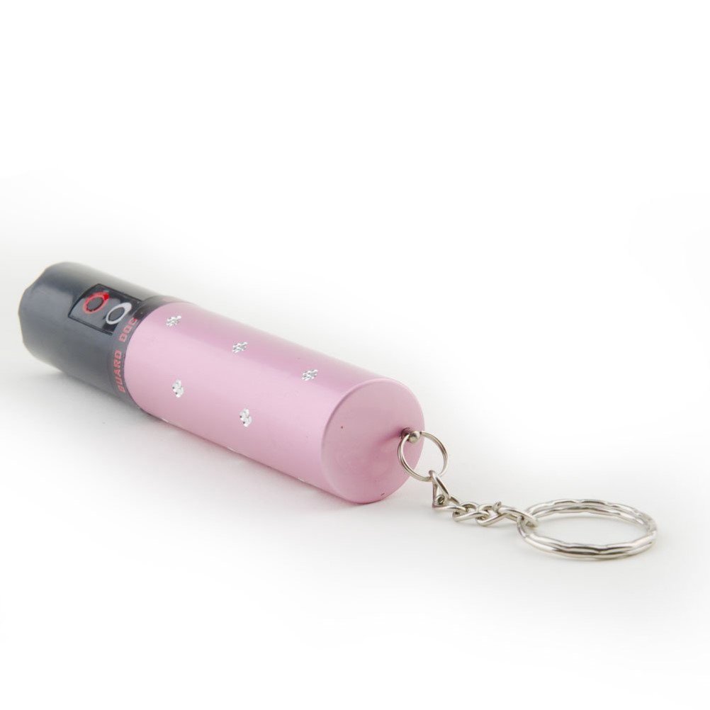 Guard Dog Security Electra Concealed Lipstick Stun Gun with Flashlight, 100-Lumen (Pink)