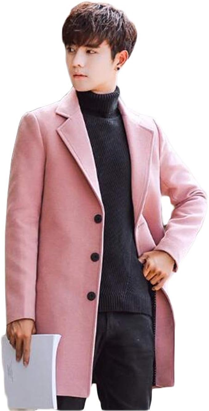 Amazon フッカツ メンズ チェスター コート 秋冬 中綿 ラシャコート ロング丈 カジュアル 無地 ビジネス 紳士服 細身 防寒 かっこいい ジャケット 7色展開 コート ジャケット 通販