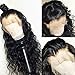 Ysdidwigs 13x6 Lace Front Wig Loose Wave Deep Part Human Hair Wigs with Baby Hair Lace Front Wigs for Black Women 130% Density Natural Color 16 inch