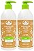 Nature's Gate Hemp Moisturizing Lotion for Dry/Dehydrated Skin, 18-Ounce Pumps (Pack of 2)