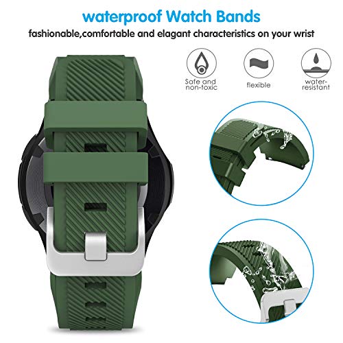 Galaxy Watch 3 45mm Bands Gear S3 Frontier & Classic/Galaxy Watch 46mm bands, 22mm Universal