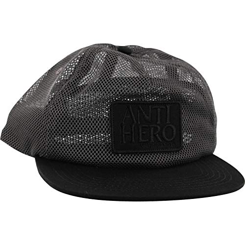Anti Hero Skateboards Reserve Charcoal/Black Mesh Trucker Hat - Adjustable