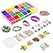 12500 + Rainbow Loom Grand Refill Pack – Rubber Loom Bracelets Refill Kit for Kids – Bracelet and Rubber Bands Jewelry Making Kit Refill Package – 42 Colorful Bands Kit for Loom Bracelets Arts Crafts