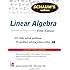 Schaum's Outline of Linear Algebra, 5th Edition: 612 Solved Problems + 25 Videos (Schaum's Outlines)