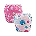 ALVABABY Swim Diapers 2pcs One Size Reusable & Adjustable Baby Shower Gifts SW09-10 primary