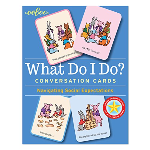 eeBoo What Do I Do Social Awareness Flashcards