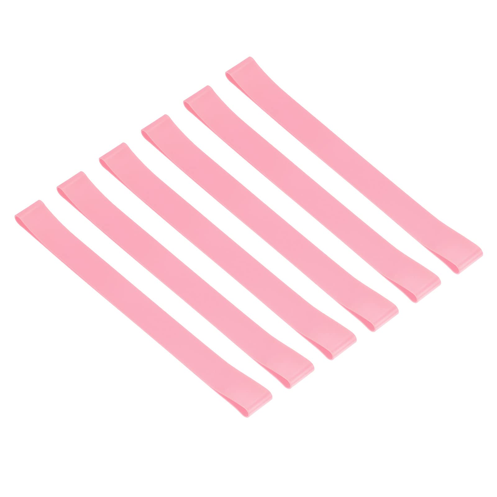 PATIKIL Towel Bands, 12 Pack Elastic Beach Chair Towel Clips Windproof Towel Holder Silicone Rubber Bands Straps for Beach Pool Cruise Chairs, Pink