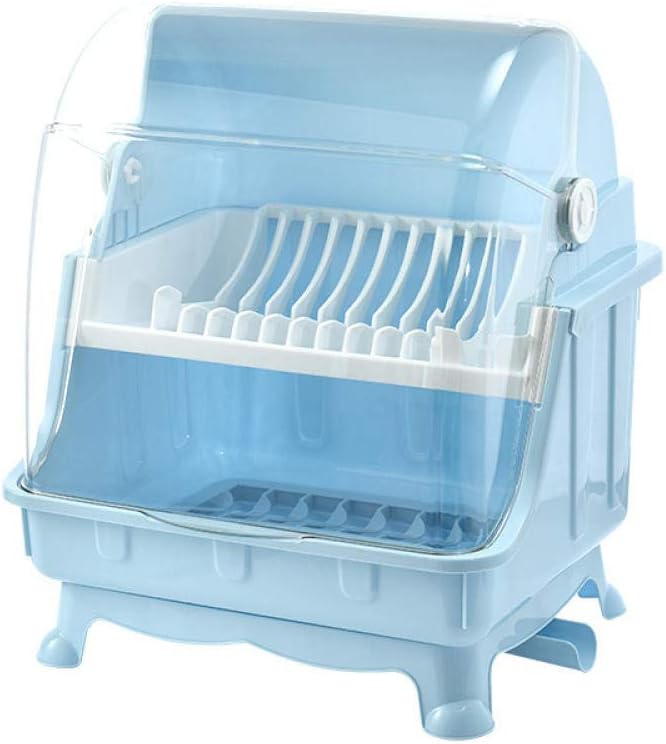 Ykun Caja de Almacenamiento de Estante para Platos de Cocina, Palillos