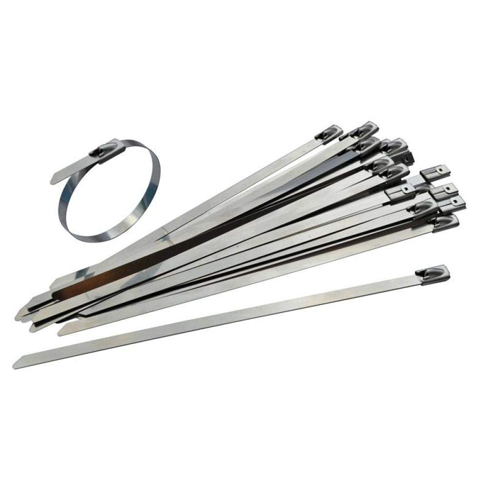 Faithfull CT29046SS 4.6 x 290 mm Stainless Steel Cable Ties (Pack of 50)