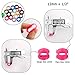 Oyaface 36 Pcs Soft Silicone Ear Gauges Kit Flesh Flexible Earring Tunnels Plugs Flared Earlets Stretchers Expander Piercing Jewelry, 1/2