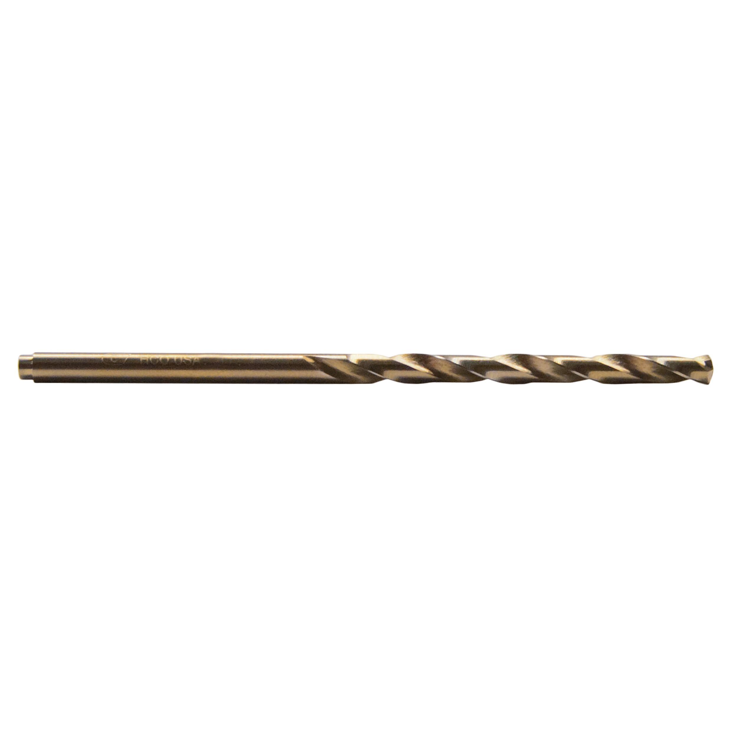 Century Drill and Tool 26206 Cobalt High Speed Steel Drill Bit, 3/32-Inch, 2 Pack