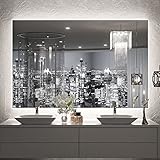 TETOTE 48 x 30 Inch LED Mirror Backlit