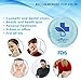 Round Reusable Gel Ice Packs – Set of 5 Small Gel Ice Packs – Ideal for Cold or Hot Therapy - No Leaks, No Drips - Microwaveable - Effective Pain Relief, Sinus Relief, Swelling Control and More