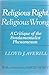 Religious Right, Religious Wrong by 
