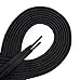 OrthoStep Oval Athletic Black 45 inch Shoelaces 2 Pair Pack