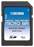 1GB Boss Roland SD Memory Card for Micro BR, Micro BR-80, BR-800 and more