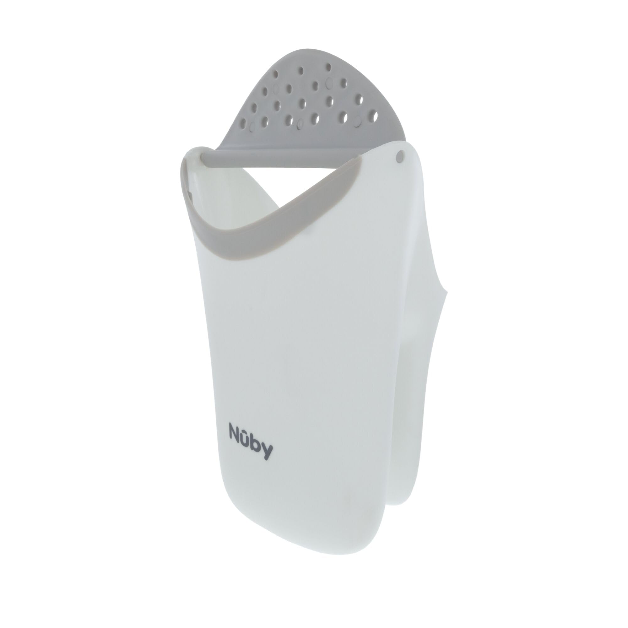 Nuby Waterfall Rinse Pail - Gentle Rinsing Water Scoop for Tear-Free Infant and Toddler Bath Time - 6+ Months - Baby Bath Essentials