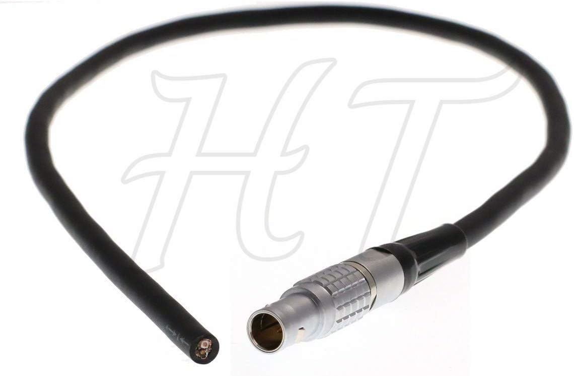 HangTon FGG.0B.302 2 Pin Male to Flying Leads Bare Wire Power Cable for Teradek/ARRI Alexa/RED Camera Monitor 45cm - Image 3