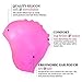 Shvim Silicone Swim Caps for Long & Short Hair with Designed Ear Protect Pouch - Allergy Free Waterproof Premium No Rip Shower Cap Hat - Bundle Combo with Nose Clip + Pair of Ear Plug (Pink)