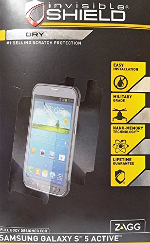 Galaxy S5 Active Screen Protector, InvisibleShield