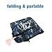WATERFLY Rod Case Fishing,Folding Fishing Rod Pole Case Portable Fishing Rod Carrier Fishing Tool Storage Bag