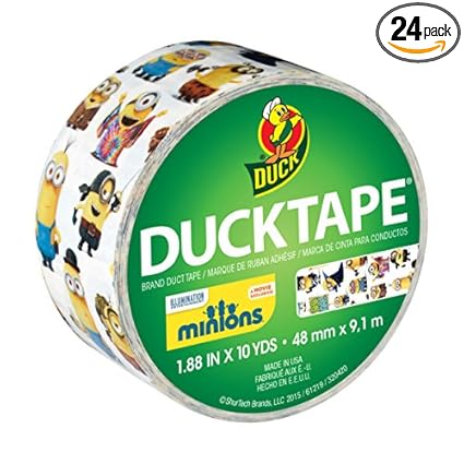 Amazon Com Duck Brand 284081 Licensed Duct Tape Minions 1 88 - unlock 5 savings
