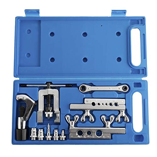 YAETEK Swaging Tool Kit Flaring Tool Kit Tube Cutter Rachet Wrench