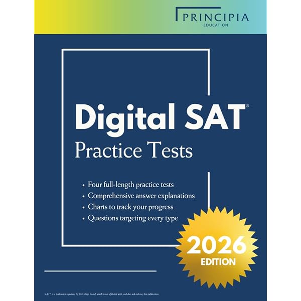 Principia Education Advanced Digital SAT Prep: 4 Full-Length