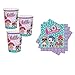LOL Surprise Mega Party Supply Pack and Decorations for 16 Guests with Plates, Cups, Napkins, Tablecover, LOL Candle, Tattoos, 6 Balloons, Birthday Banner, and Exclusive Pin by Another Dream