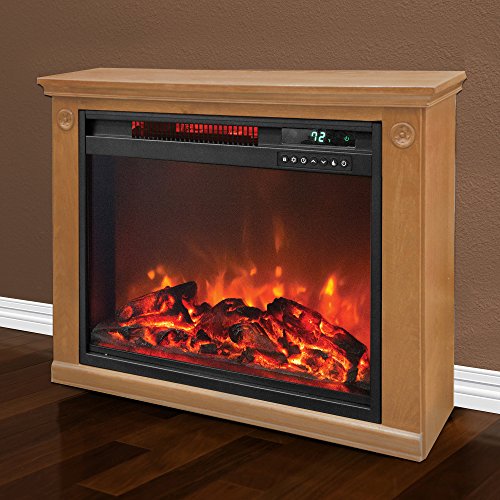 LifePro 3 Element Portable Electric Infrared Quartz Fireplace Heater