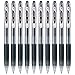 Pilot Juice 05 Retractable Gel Ink Pen (LJU-10EF), Extra Fine Point, 0.5mm, Black Ink, Set of 10