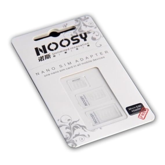 Diverse Noosy SIM Adapter Mix-Kit 3er Pack (Micro+Nano)