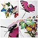 50PCS 7cm Butterfly Stakes Outdoor Yard Garden Ornaments & Patio Decor Butterfly Planter Flower Pot Spring