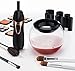 Makeup Brush Cleaner INNOLV Electric Spinning Makeup Brush Cleaner and Dryer Machine Brush Cleaner Spinner 360 Rotation Cleans and Dries all Makeup Brushes In Seconds - Black 
