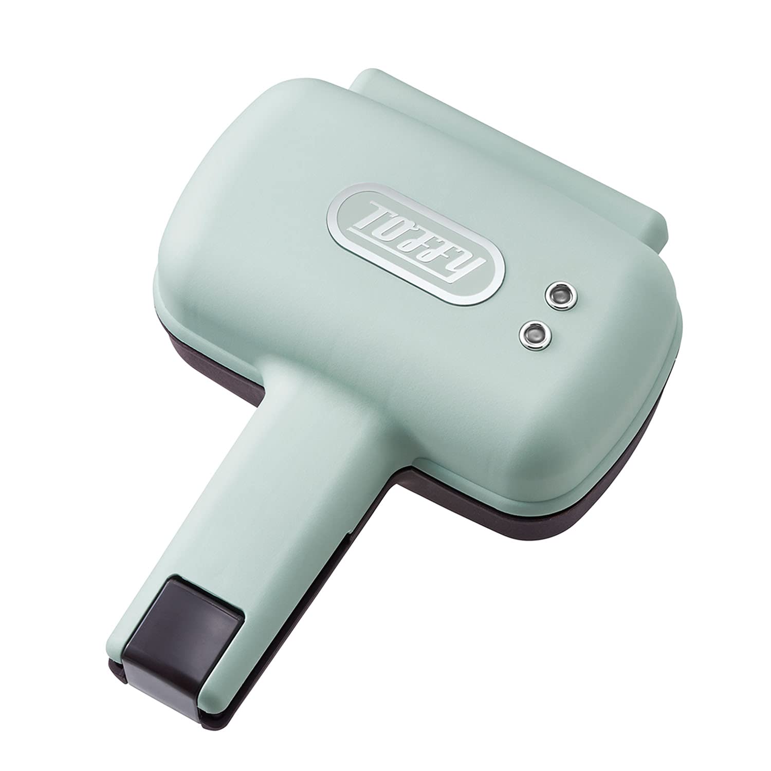 【Toffy/トフィー】 ハーフホットサンドメーカー K-HS3 ペールアクア 1枚焼き 食べ切りサイズ ミミまで焼ける カンタン レトロ 朝ごはん 休日 モーニング ひとり暮らし K-HS3-PA商品画像