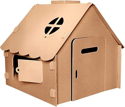 Amazon Com Amy Zw Cardboard Playhouses Country Cottage Model
