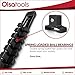 Olsa Tools Socket Organizer - 1/4-Inch Drive Socket Holder Rail - Black Aluminum Track Stores 24 Chrome or Impact Sockets - Professional Grade Metric or SAE Socket Organizer - Part: 1020