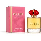 Women's Prefume, Romantic and Luxurious Eau de Parfum for Women, Orange Blossom, Peach, and Vanilla Notes 100ml (3.4 fl.oz)