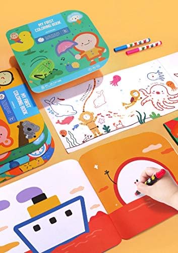 ぬり絵 こども 1歳 3歳 絵本 英語 塗り絵 ブック 男の子 女の子 知育絵本 幼児 お絵描き 絵画 色塗り 絵の具 おもちゃ 野菜 動物 キッズ 色彩認識 思考力 創造力 脳の発展 えほん 保育園 誕生日 プレゼント 出産祝い ギフトグルメ B0875xzxzw 773円