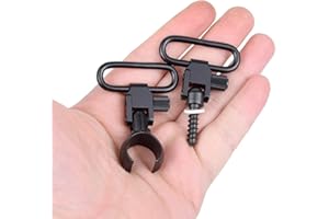 OAREA Lever Action Rifle Sling Mount Kit Split Band with 1'' QD 115 Sling Swivels for Winchester Marlin Mossberg