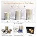Levavly Flameless Candles Set of 3 - Real Wax LED Candles with Remote Control, Timer & Batteries Included- Flickering Votive Pillar Candles, Special Design 4